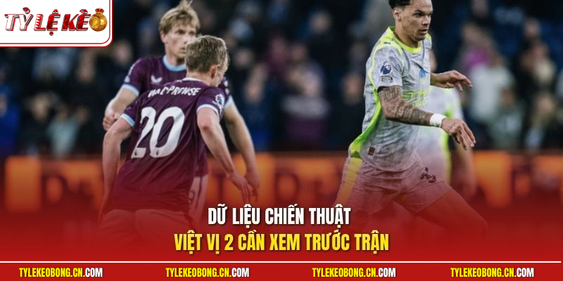 Kèo Việt Vị 2 | Hướng Dẫn Cách Vào Tiền Thông Minh Hiệu Quả 3 Dữ liệu chiến thuật việt vị 2 cần xem trước trận