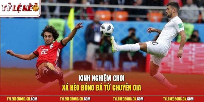 Xả Kèo Bóng Đá | Bỏ Túi Cách Giữ Vốn Cược Tuyệt Đối An Toàn 3 Kinh nghiệm chơi xả kèo bóng đá từ chuyên gia