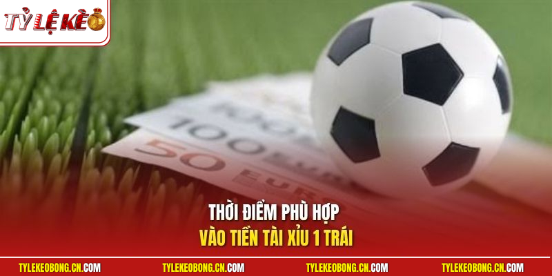 Kèo Tài Xỉu 1 Trái | Cách Phân Tích Thông Số Để Về Bờ Sớm 3 Thời điểm phù hợp vào tiền tài xỉu 1 trái